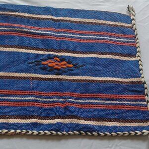 AZTEC STYLE VINTAGE HANDMADE THROW PILLOW COVER NWOT